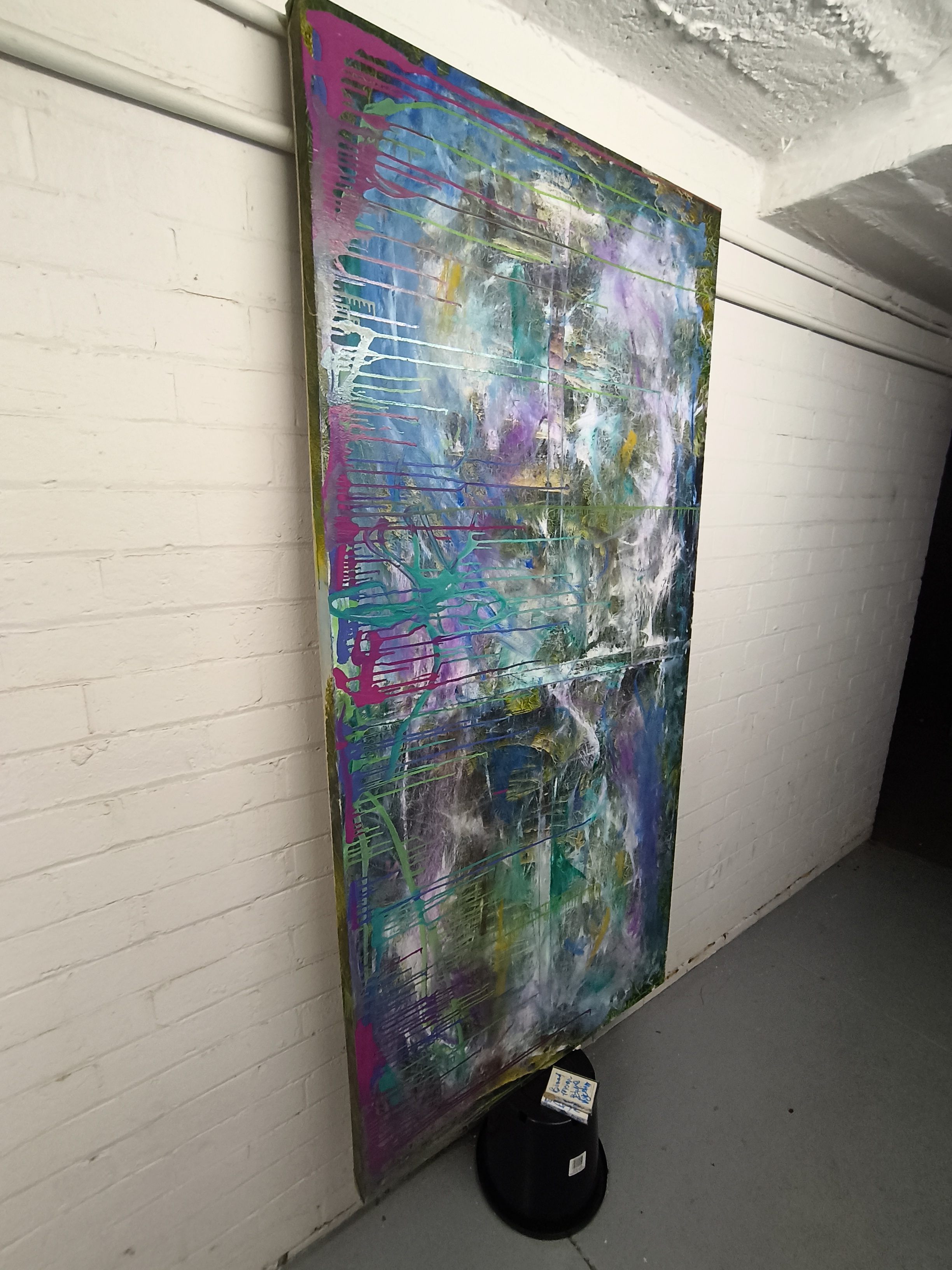 install view of swine with cassette